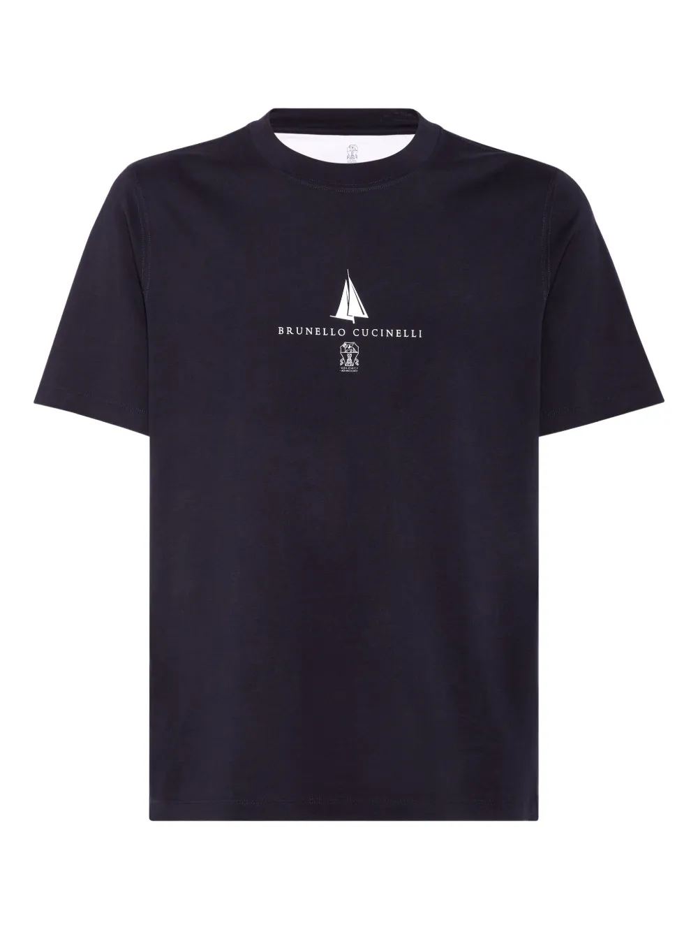 Brunello Cucinelli playera de algodón | azul | Image 1