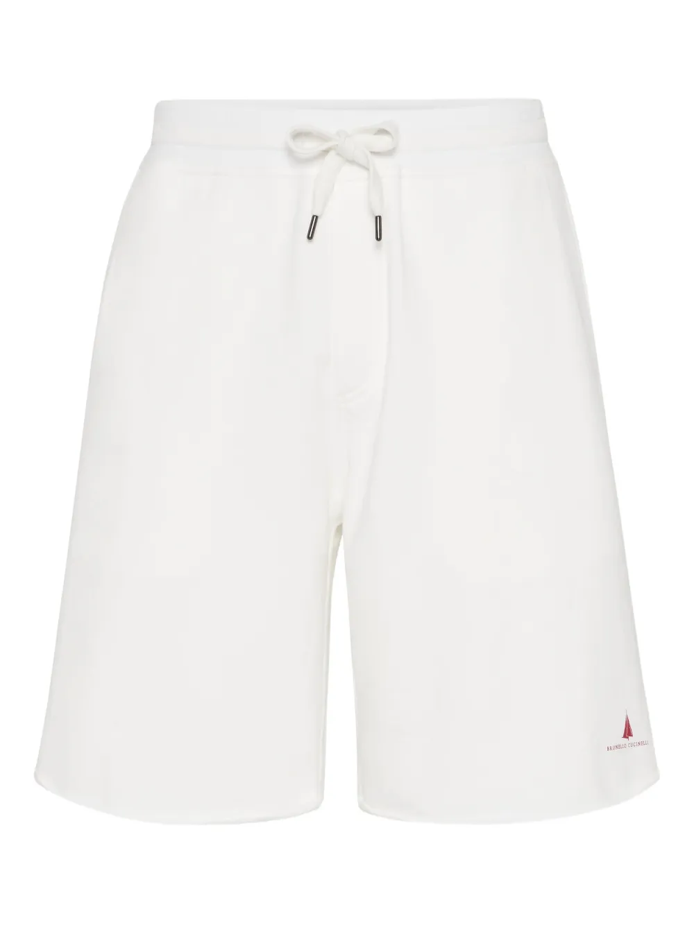 Brunello Cucinelli Bermudas aus Frottee | Weiß | Image 1