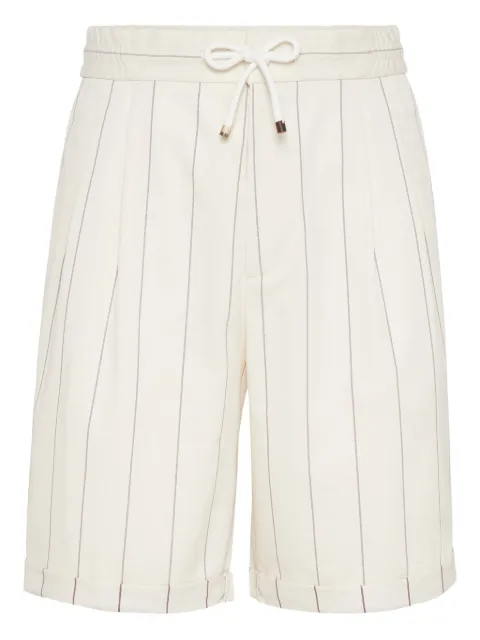 Brunello Cucinelli striped bermuda shorts 
