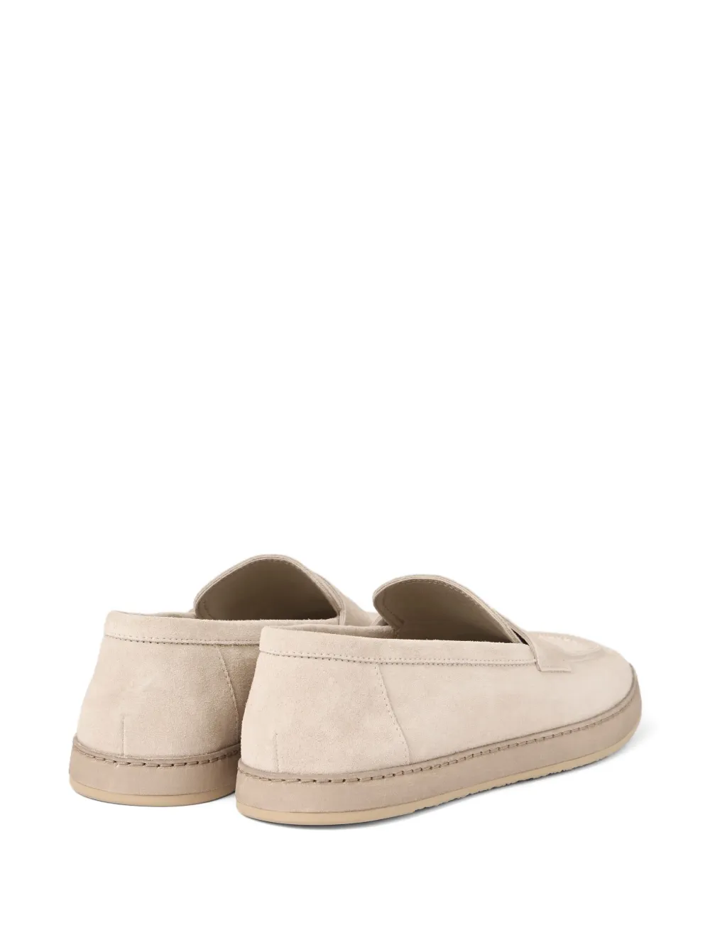 Brunello Cucinelli Leren loafers Beige