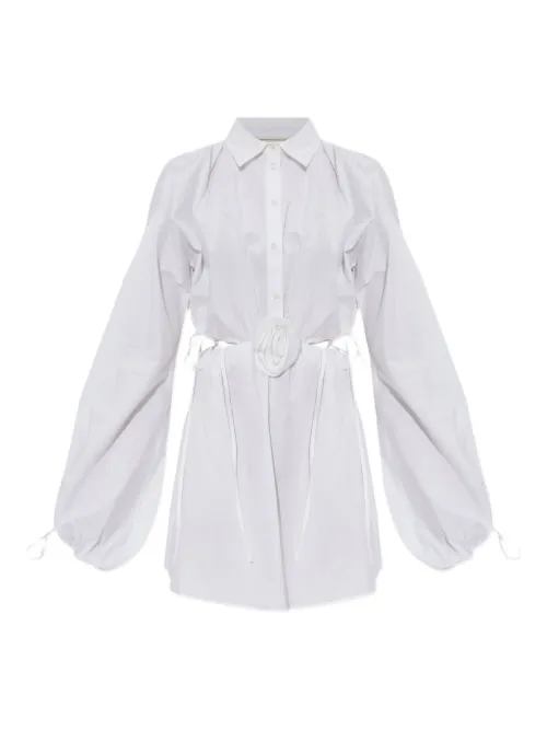 Robe en coton à coupe courte - Blumarine - Modalova