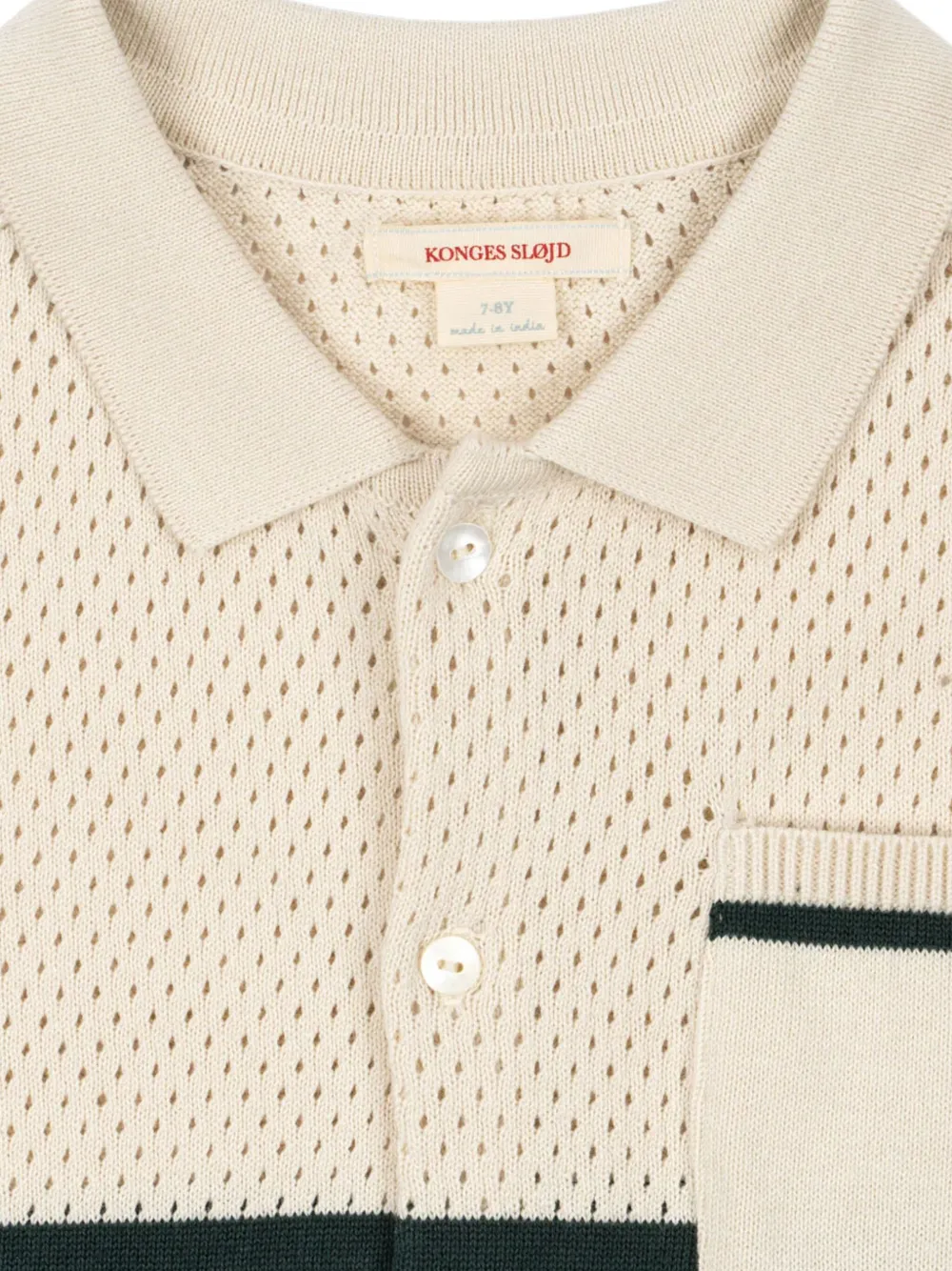 Konges Sløjd Shirt van biologisch katoen Beige