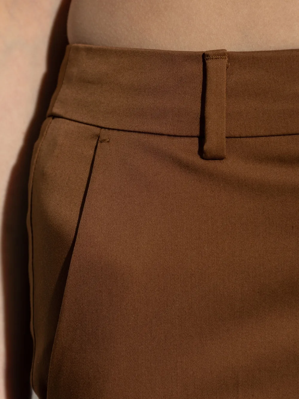 Max Mara Lince high waist pantalon Bruin