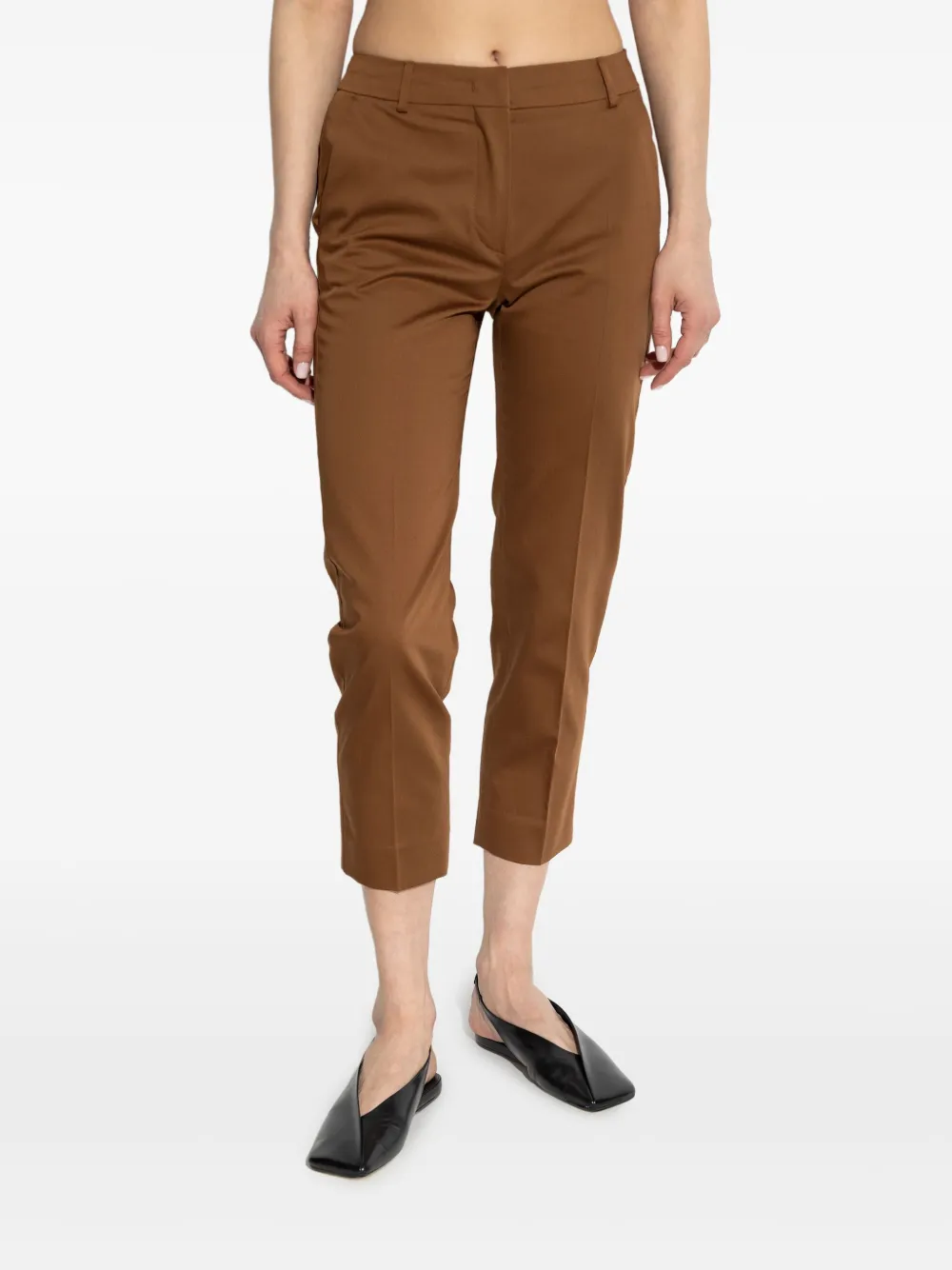 Max Mara Lince high waist pantalon Bruin