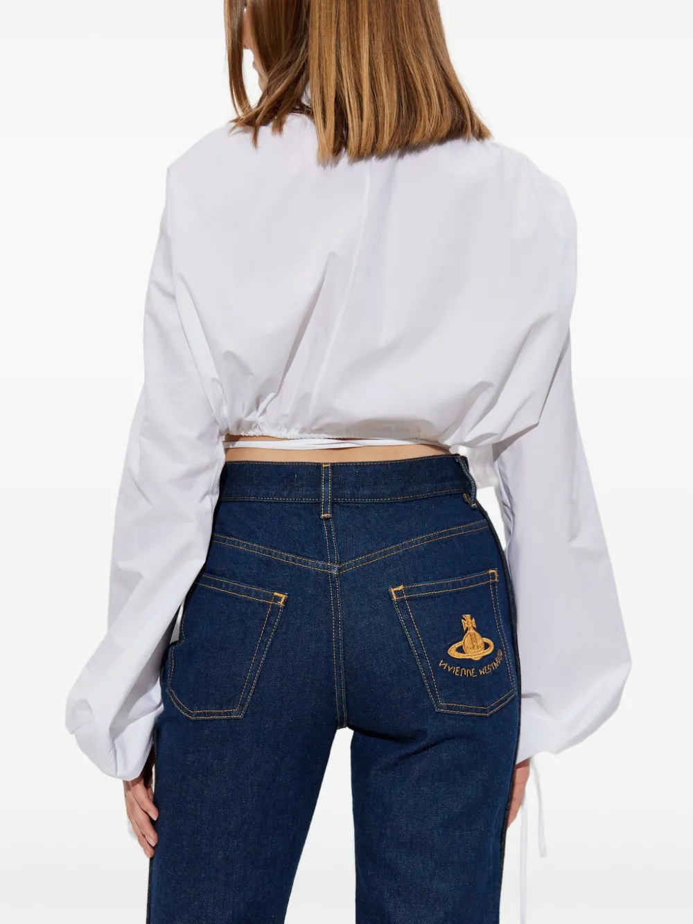 Blumarine Katoenen blouse Wit