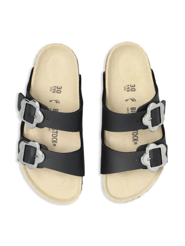 Flower Birki Kids Birkis Birko-Flor Tofino $129rrp Flowers White