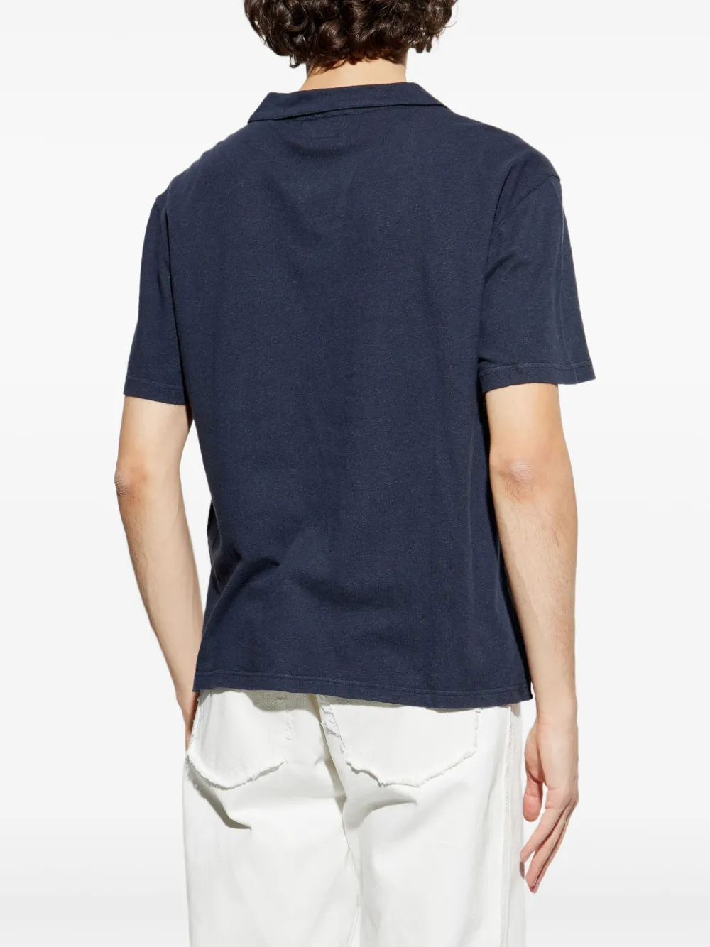 OFFICINE GENERALE COTTON POLO SHIRT