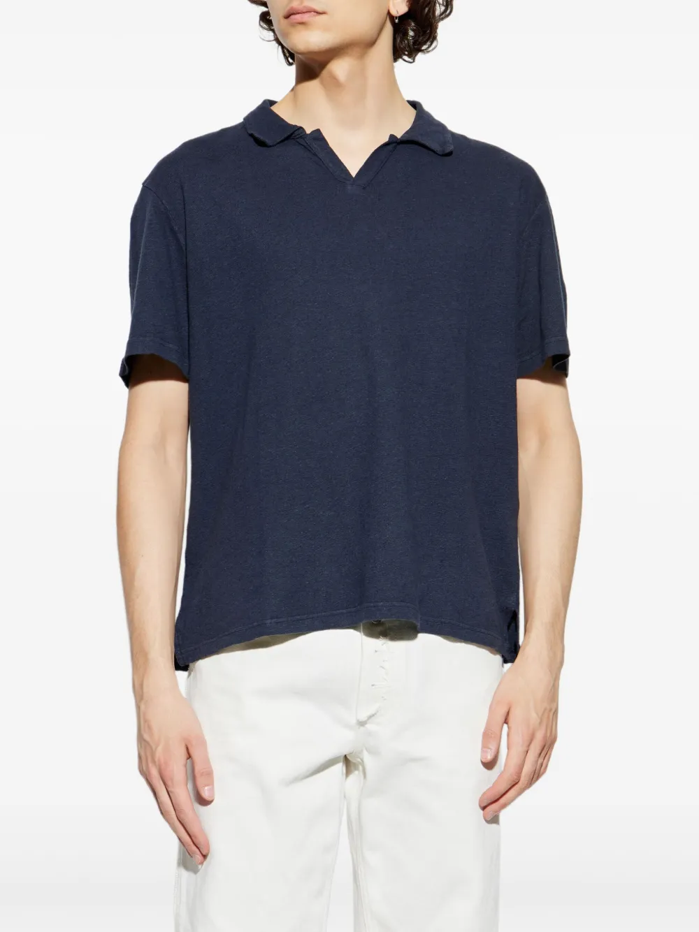 OFFICINE GENERALE COTTON POLO SHIRT