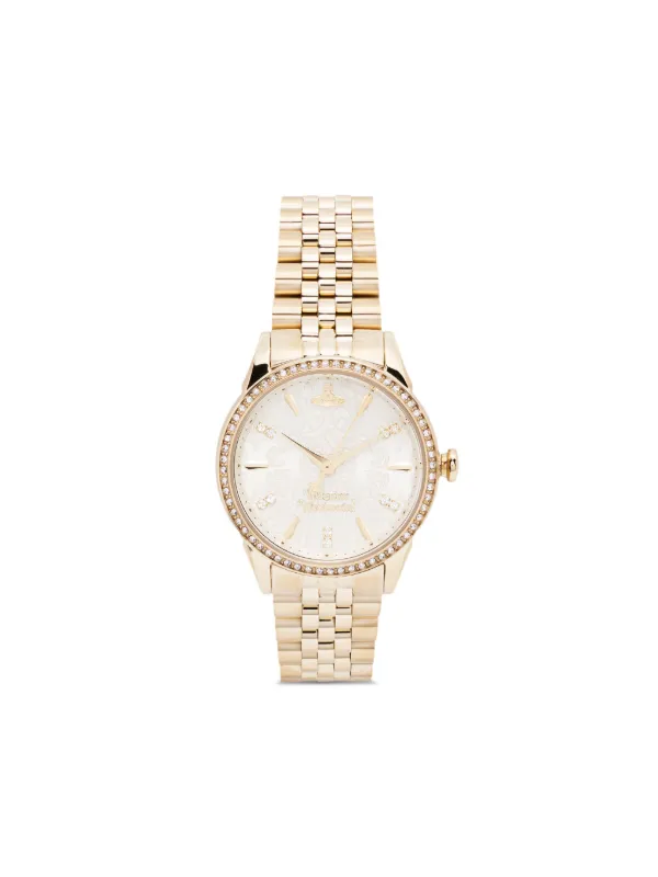 日本初の Vivienne Westwood Little Wallace 32mm | ゴールドトーン 時計