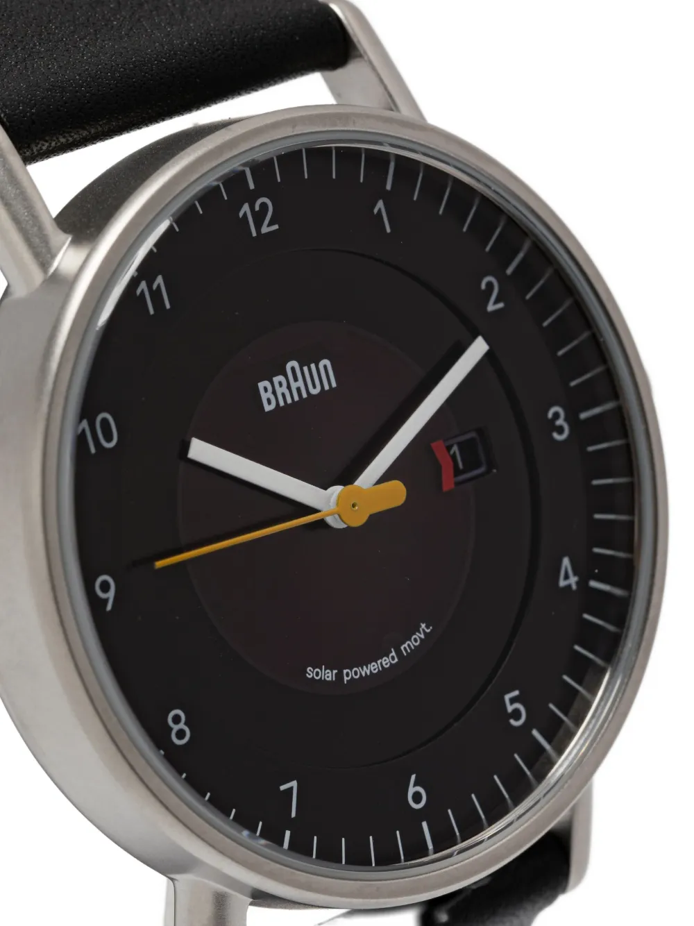 Braun Watches Solar Quartz 40mm In Black
