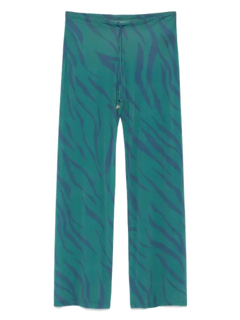 Fisico printed trousers