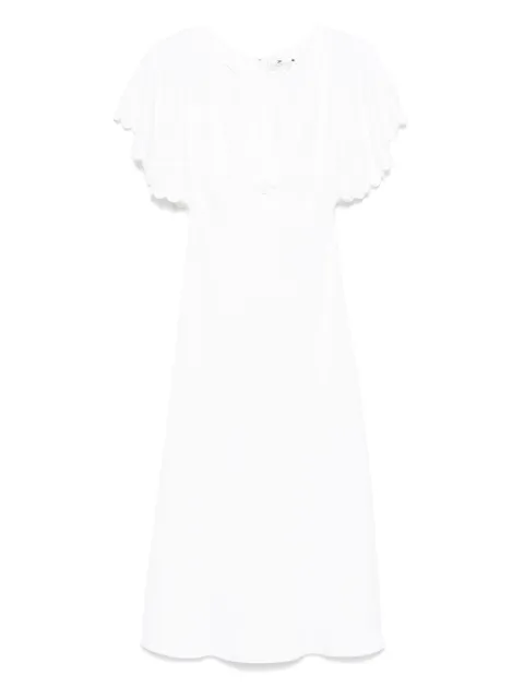 Elisabetta Franchi robe mi-longue en crêpe
