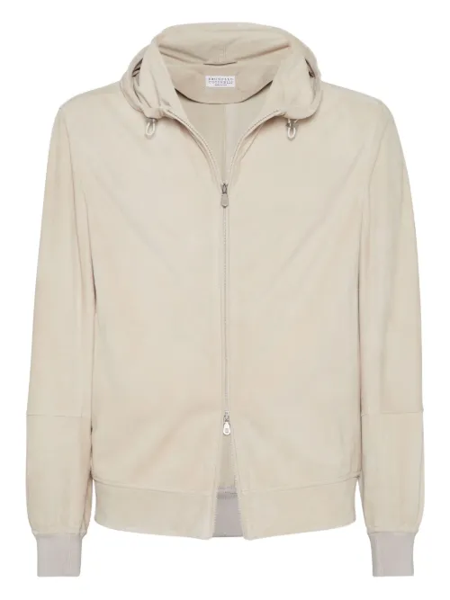 Sweat zippé à capuche - Brunello Cucinelli - Modalova