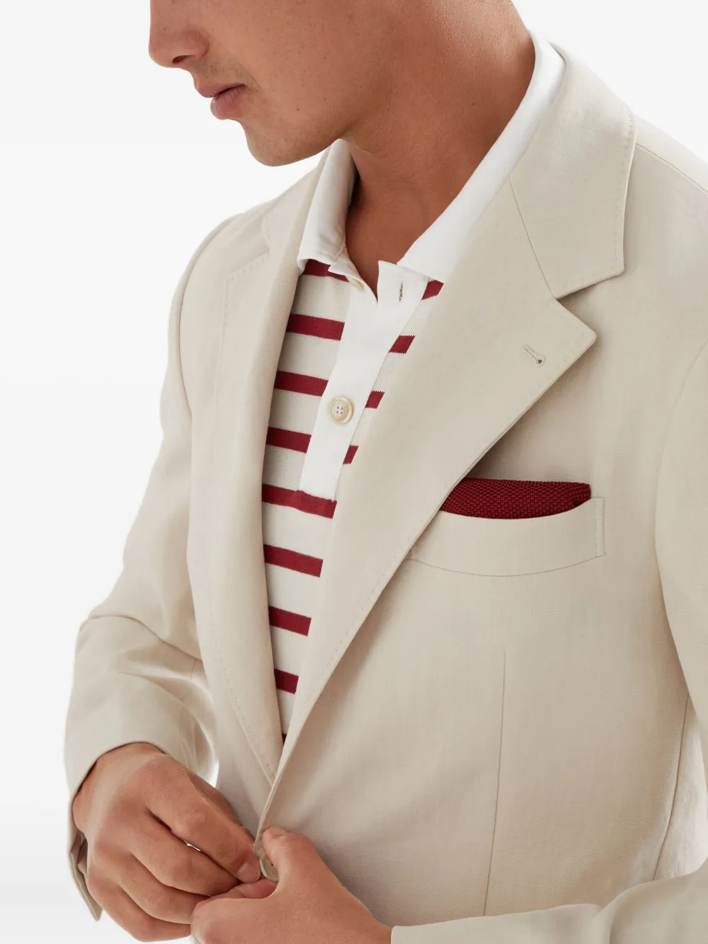 Brunello Cucinelli Cavallo blazer Beige