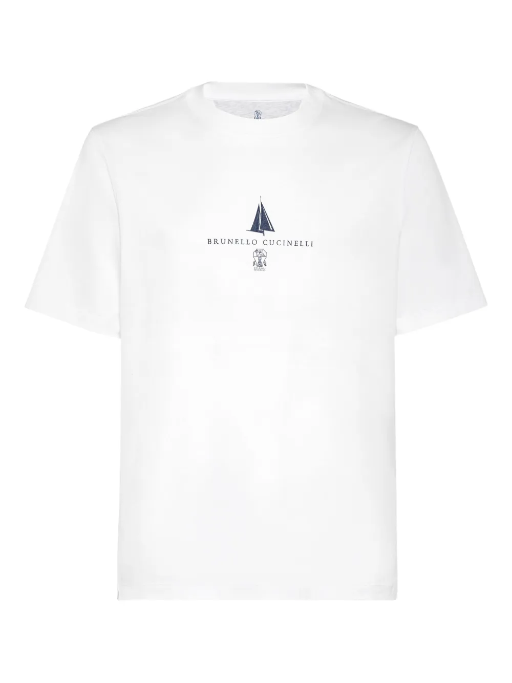 Brunello Cucinelli playera de algodón | blanco | Image 1