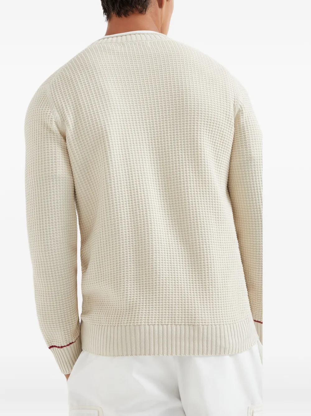 Brunello Cucinelli Katoenen trui Beige