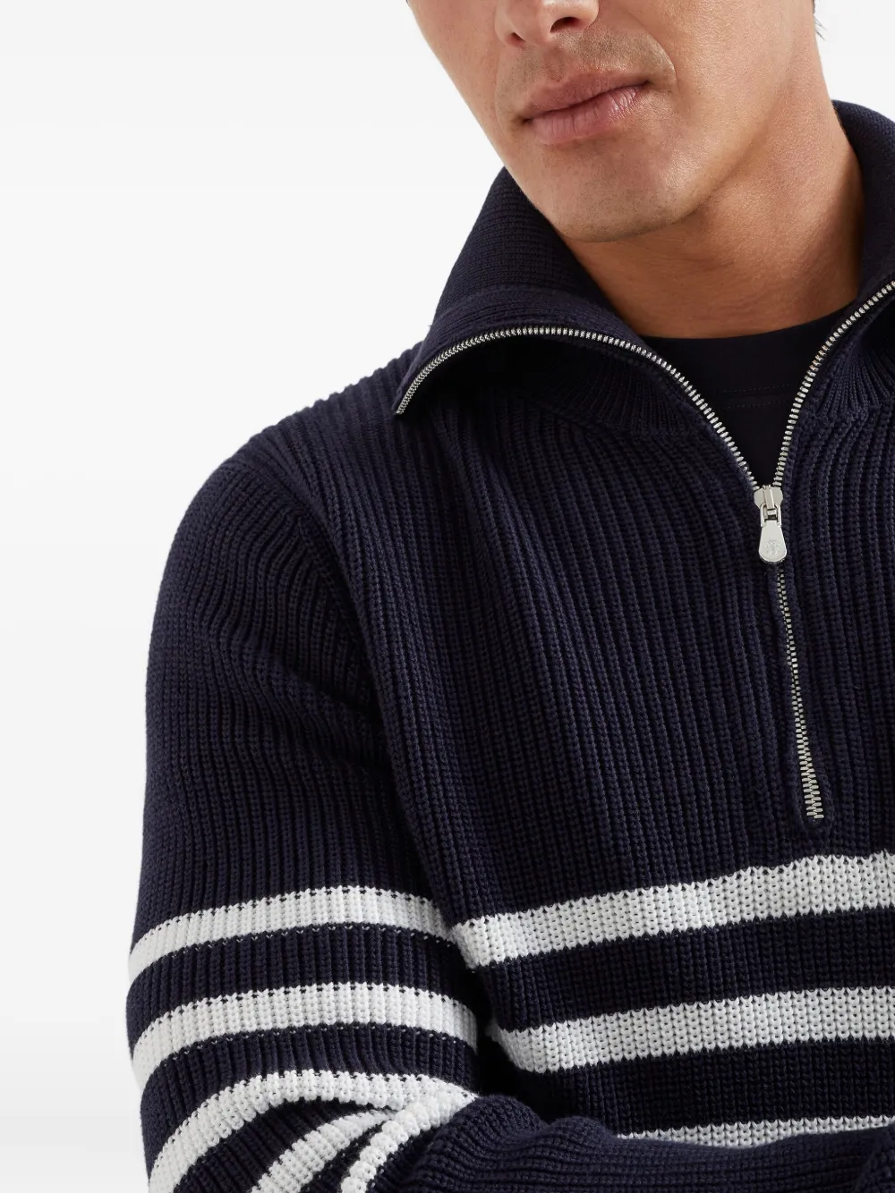 Brunello Cucinelli Katoenen trui Blauw
