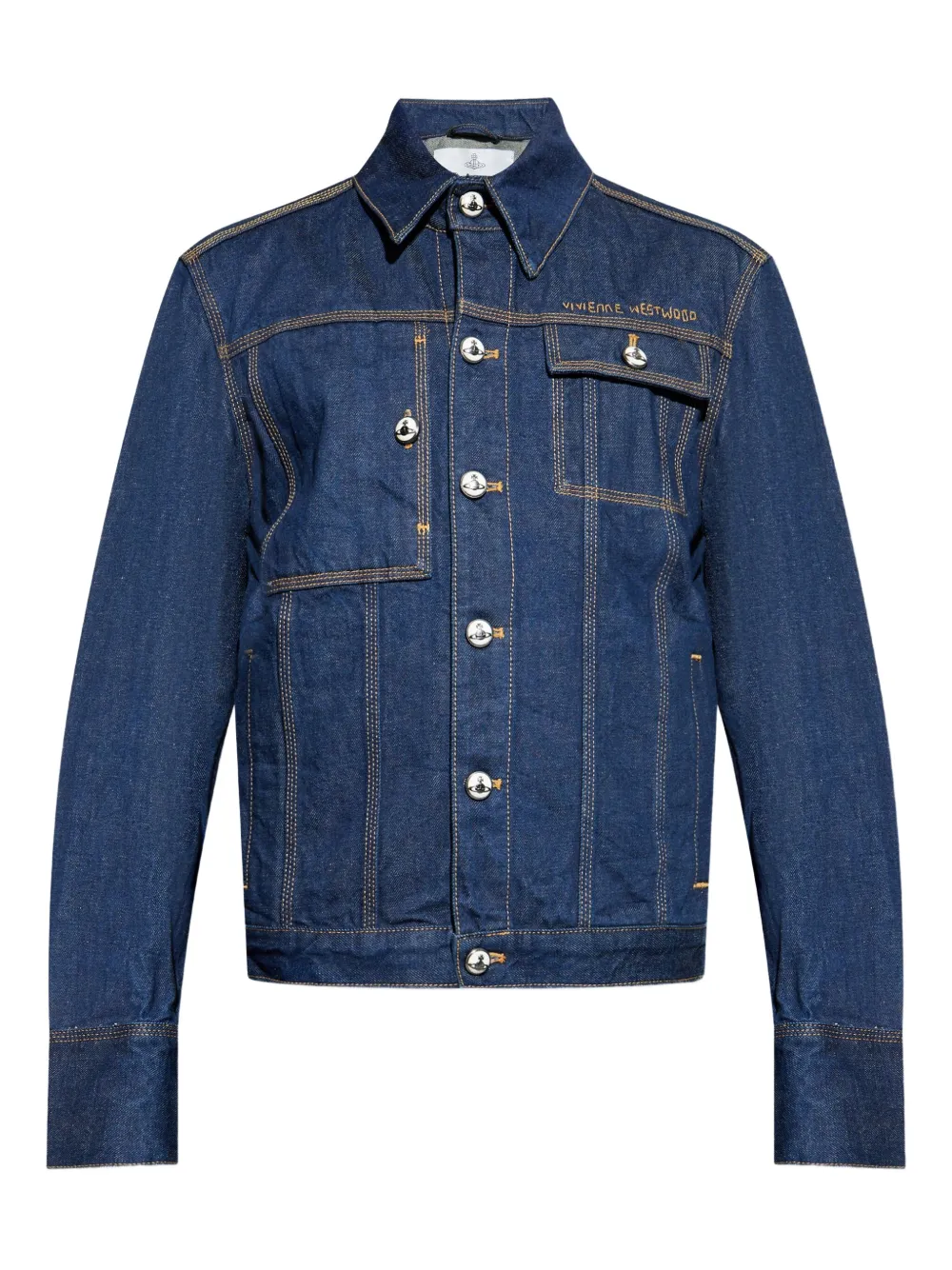 Vivienne Westwood Denim jack Blauw