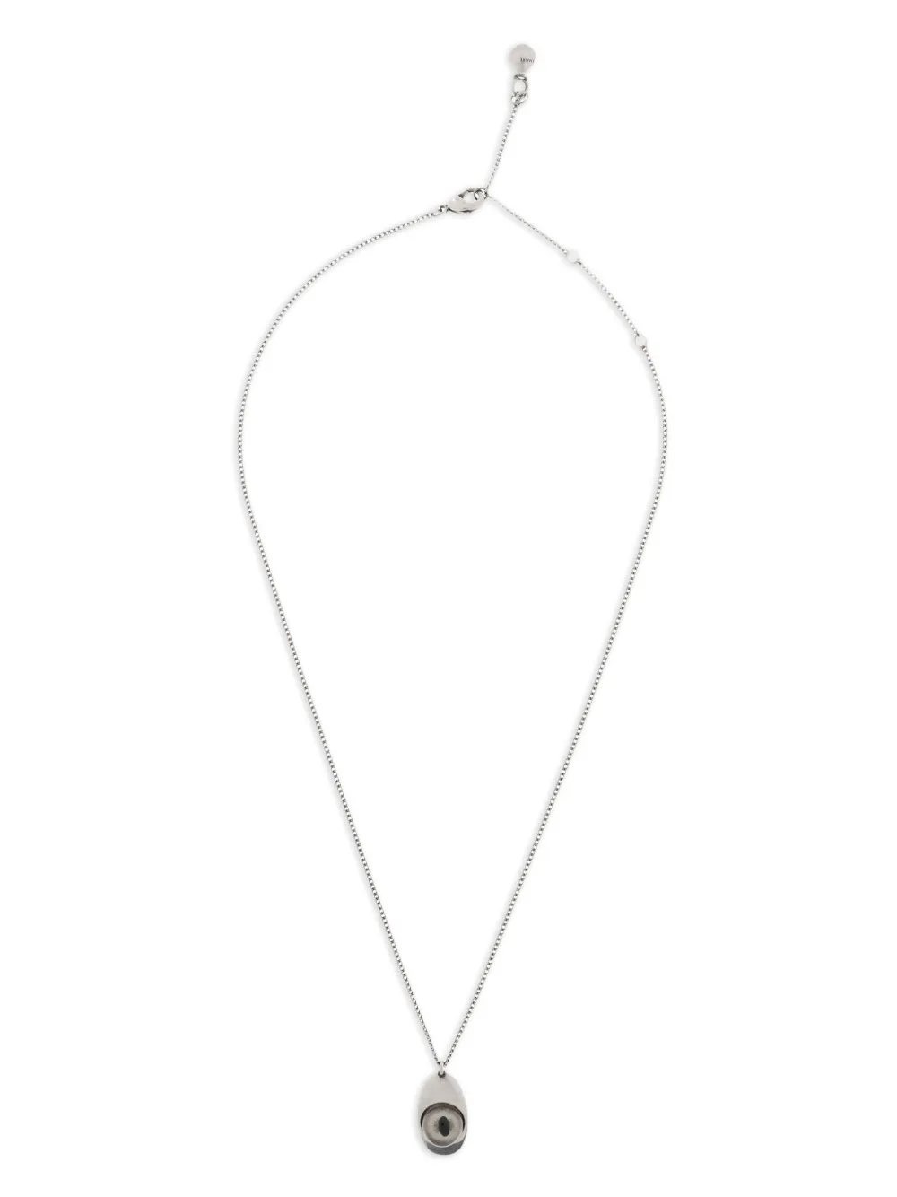 LEMAIRE collar con dije Cat Eye | plateado | Image 1