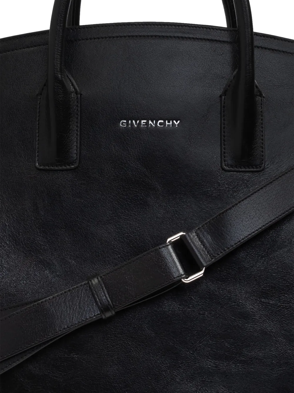 送料関税込◇GIVENCHY カーフレザー トートバッグ Givenchy レザー トートバッグ | ブラック | FARFETCH JP