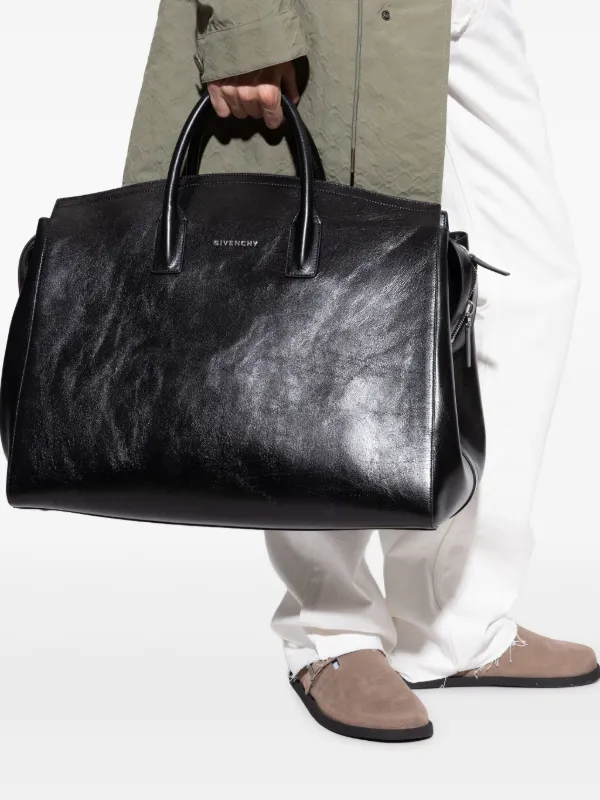 Givenchy レザー トートバッグ | ブラック | FARFETCH JP