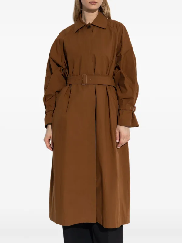 VIP【関税送料無料】希少 Max Mara Epoche trench coat Max Mara Epoche Belted Trench Coat | Brown | FARFETCH