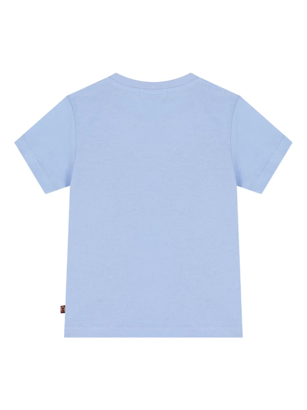Aigner Kids T-shirt met logo Blauw
