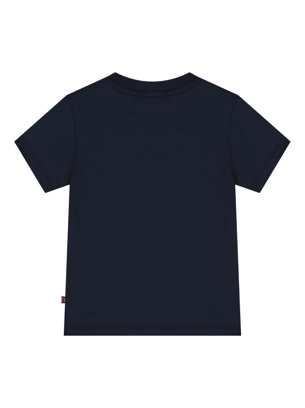 Aigner Kids T-shirt met grafische print Blauw