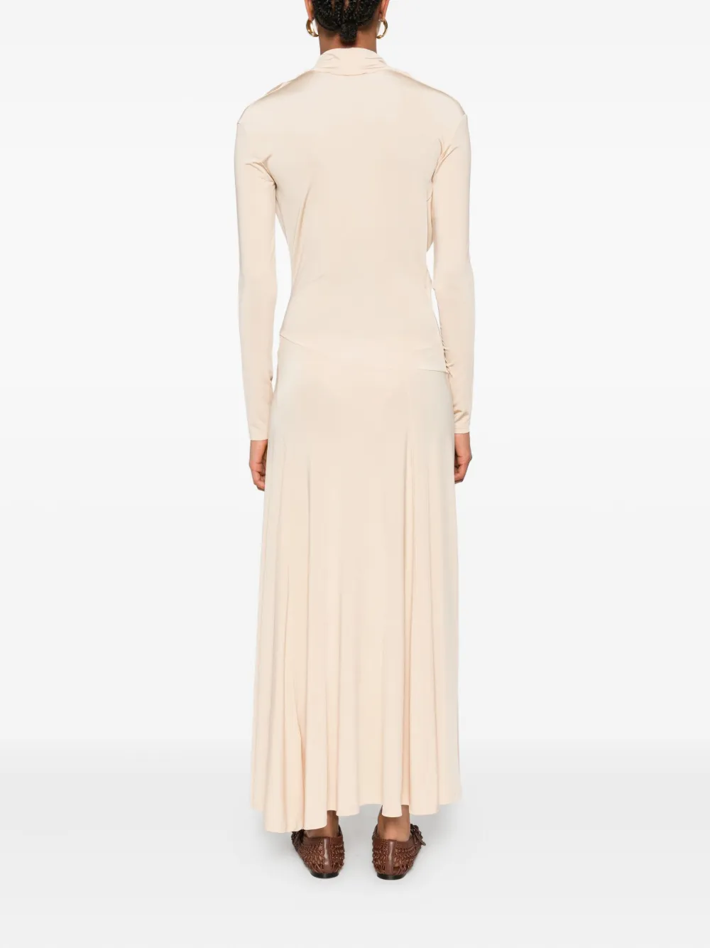 TOVE Eadan maxi-jurk Beige