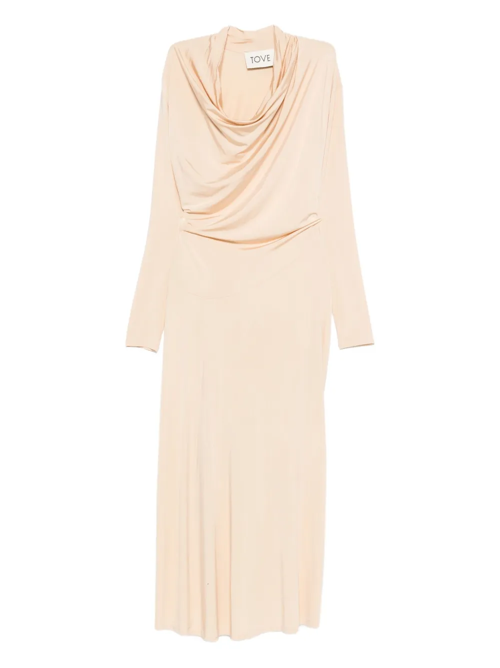 TOVE Eadan maxi dress Beige