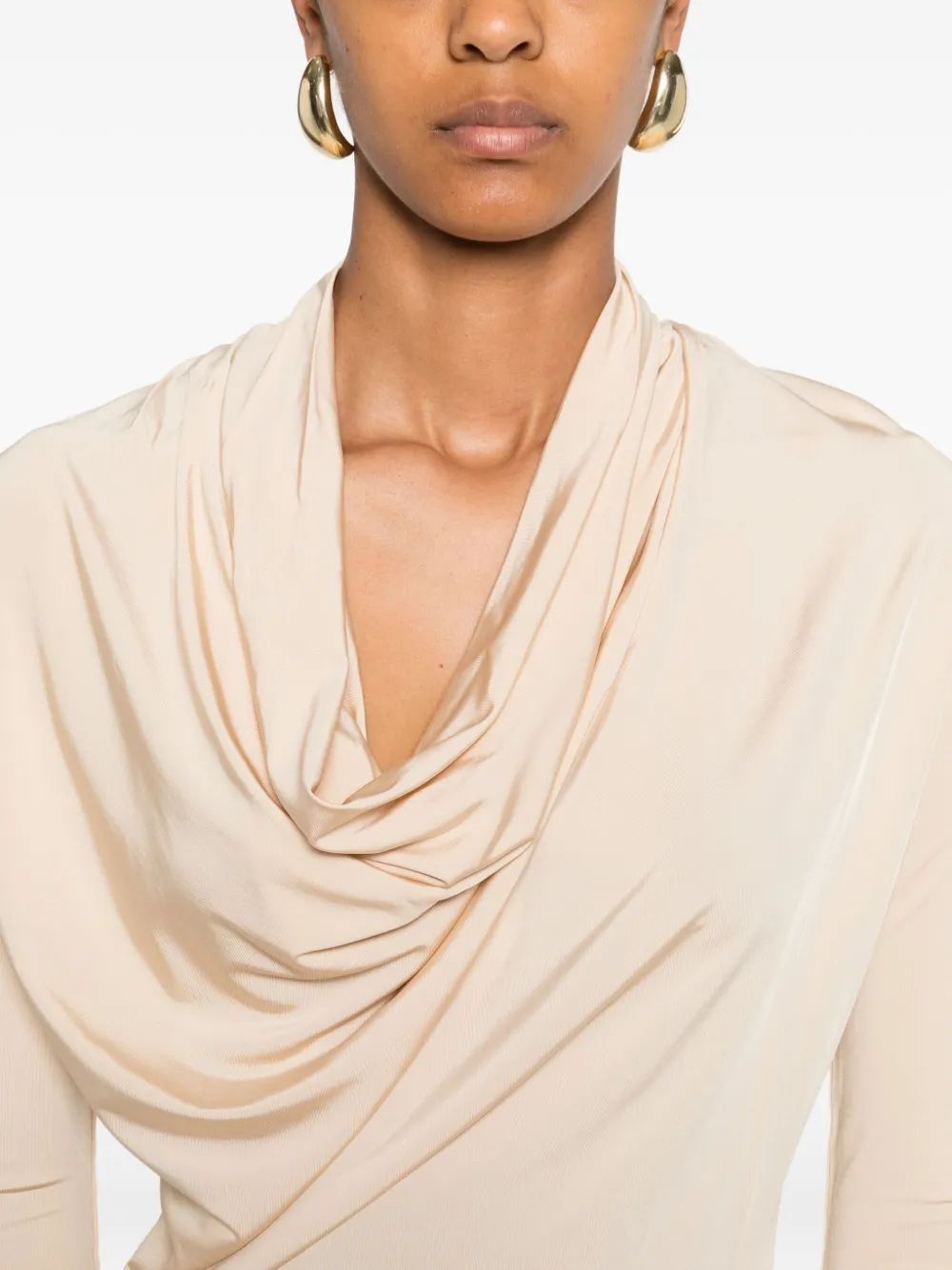 TOVE Eadan maxi-jurk Beige