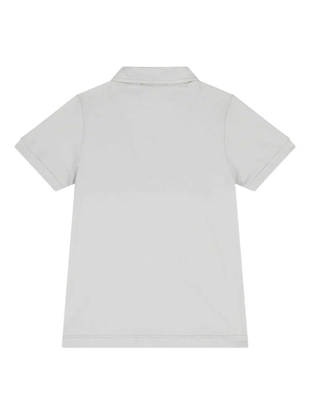 Aigner Kids Poloshirt met rits Grijs