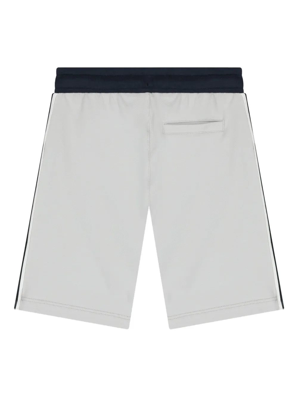 AIGNER LOGO-PRINTED TRACK SHORTS