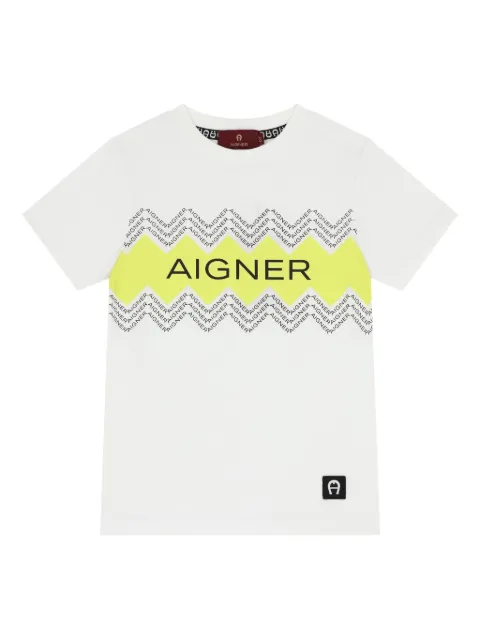 Aigner Kids graphic-print T-shirt
