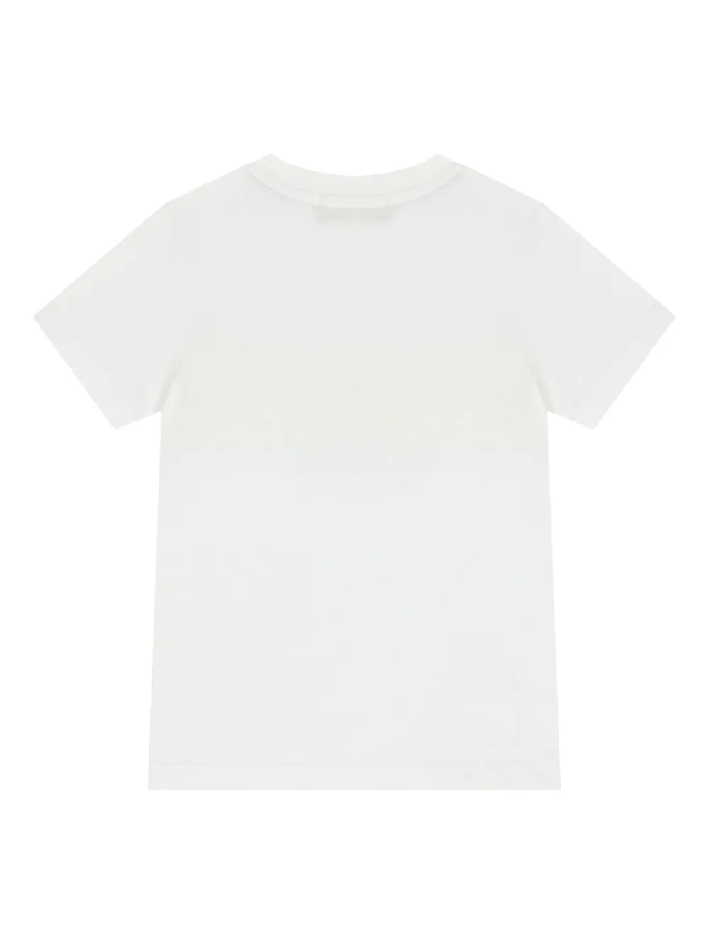 Aigner Kids T-shirt met grafische print Wit