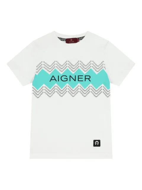 Aigner Kids graphic-print T-shirt