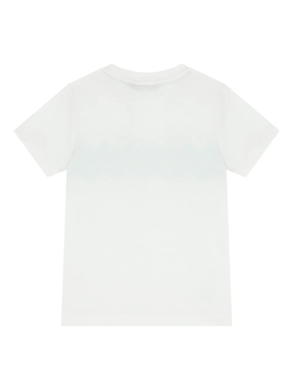 Aigner Kids T-shirt met grafische print Wit
