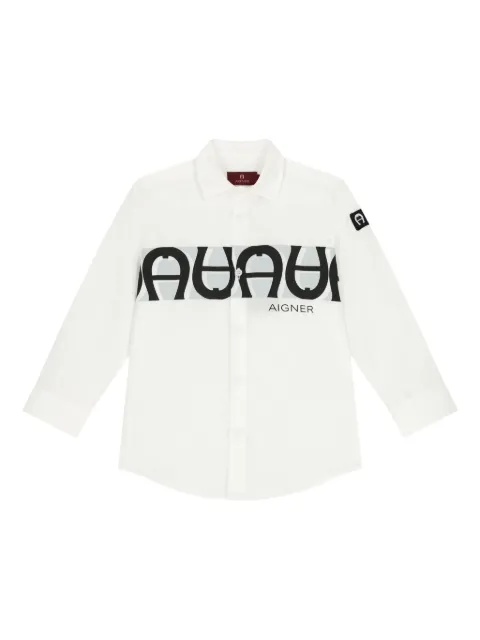 Aigner Kids قميص بنقش جرافيك