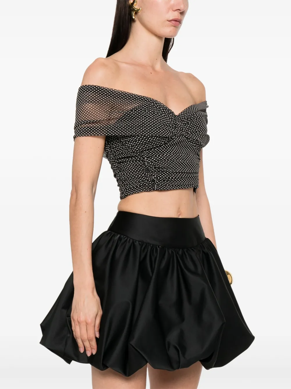 ELISABETTA FRANCHI POLKA-DOT TOP