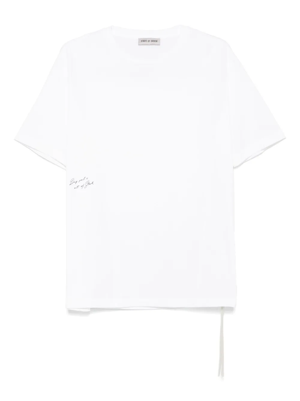 STATE OF ORDER playera Big Pocket | blanco | Image 1