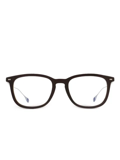 BOSS round-frame glasses