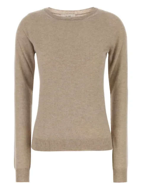 The Row Jazor long-sleeve knitted top