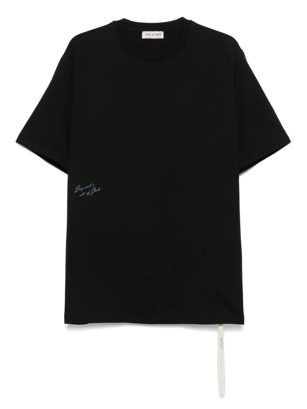 STATE OF ORDER playera Big Pocket | negro | Image 1