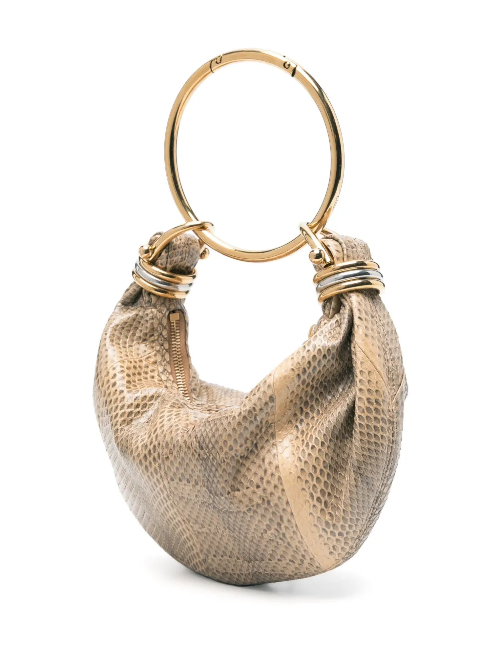 Chloé Eyewear Verfraaide schoudertas Beige