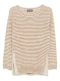 Lorena Antoniazzi striped top - Neutrals