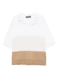 Lorena Antoniazzi striped T-shirt - White