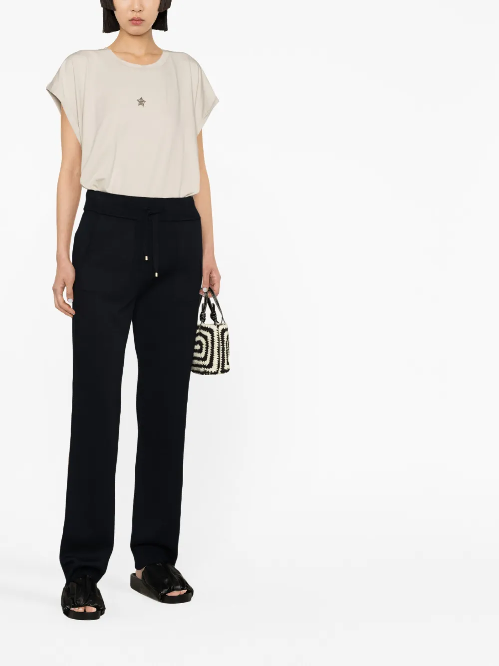 Lorena Antoniazzi star-patch T-shirt | T-Shirts & Jersey Shirts | Image 2