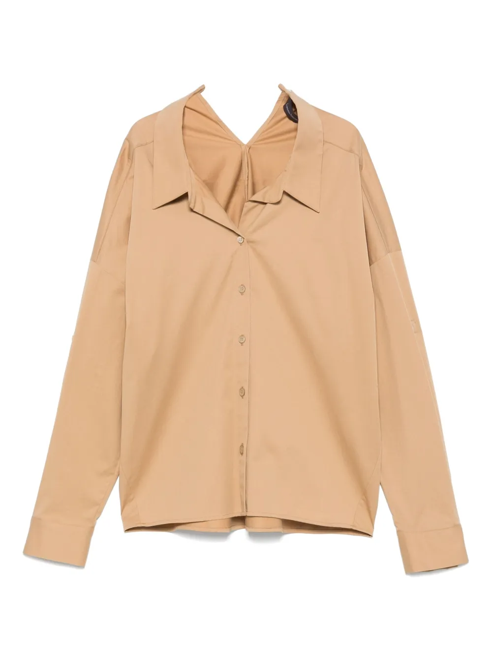 Lorena Antoniazzi twill shirt | Brown | Image 1
