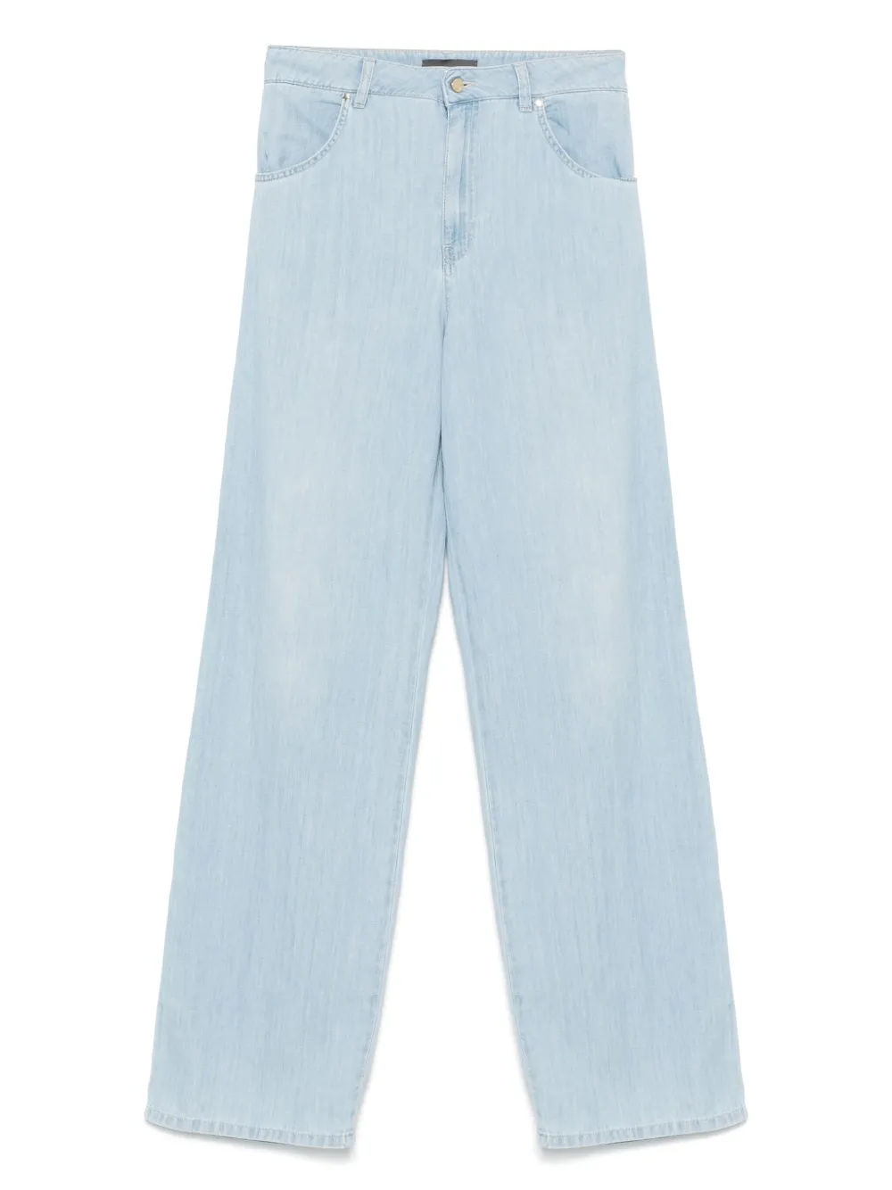 Lorena Antoniazzi logo-patch jeans | Blue | Image 1