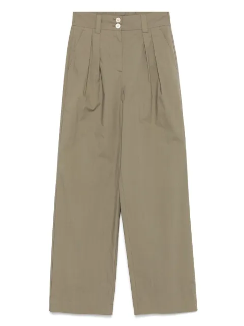 Lorena Antoniazzi pleat-detail trousers